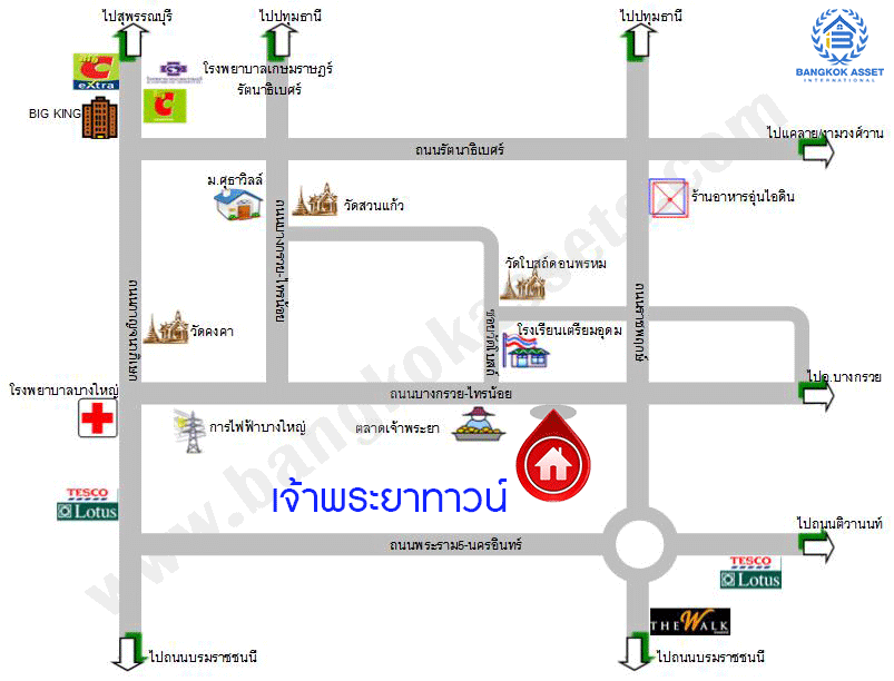 *****ทาวน์เฮ้าส์มือสองย่านนนทบุรี ม.เจ้าพระยาทาวน์ บางกรวย-ไทรน้อย หลังมุม เนื้อที่กว้าง 35 ตร.ว. ฟังก์ชัน 4 ห้องนอน 2 ห้องน้ำ ที่จอดรถ 1 คัน หน้าบ้านโล่ง แต่มีความเป็นส่วนตัว ใกล้โครงการรถไฟฟ้าสายสีม่วง "บางพลู" และจุดขึ้นทางด่วน "กาญจนาภิเษก"